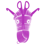 CraftyPinkGiraffe.com head logo